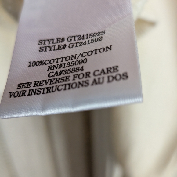 Cream Sweatshirt with Red Text - Picture 3 of 3